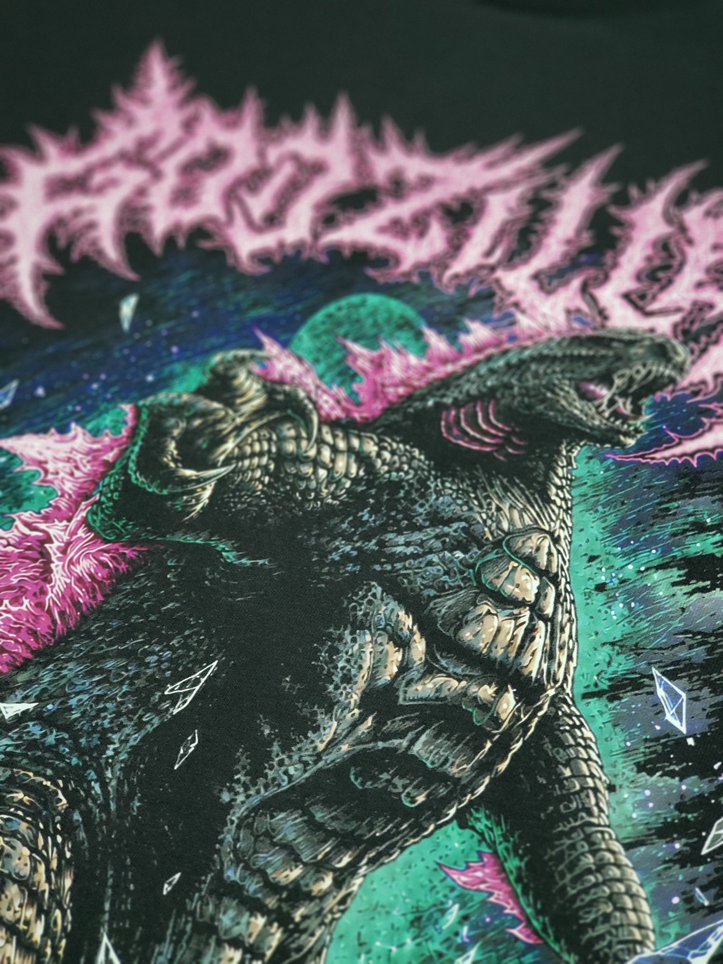 Playera Godzilla Evolved Rosa The New Empire Monsterverse