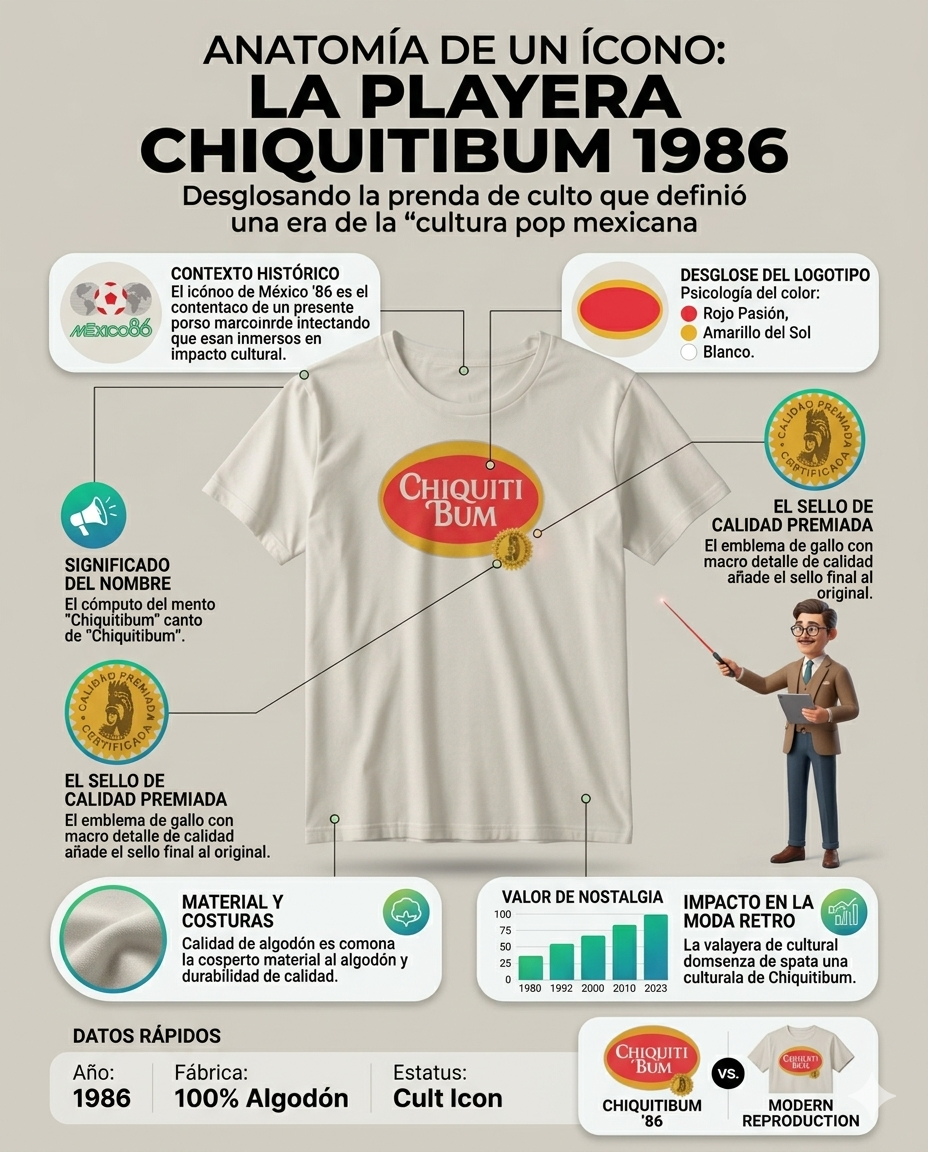 Playera Chiquiti Bum Retro