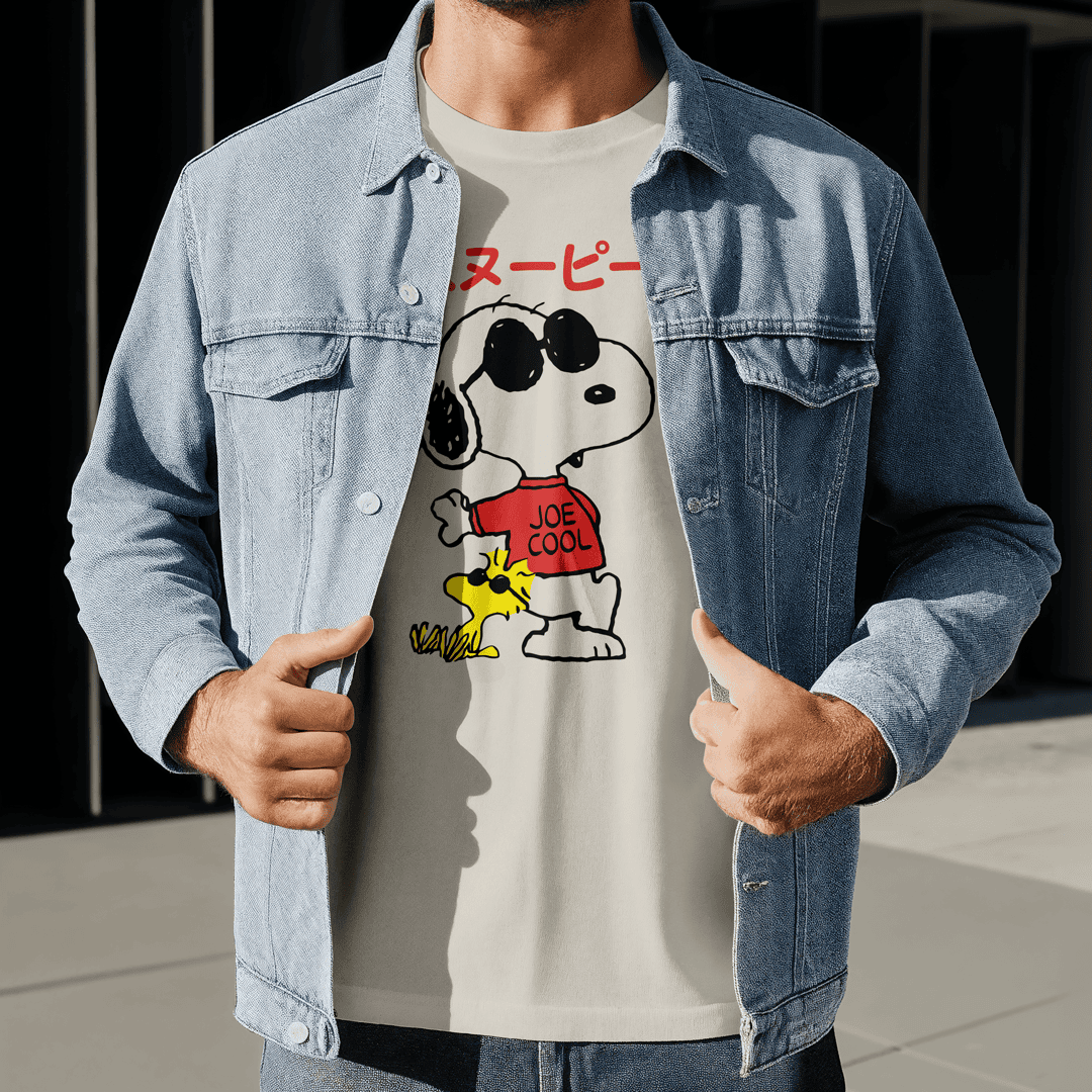 Playera Peanuts – Snoopy Joe Cool J-Fashion