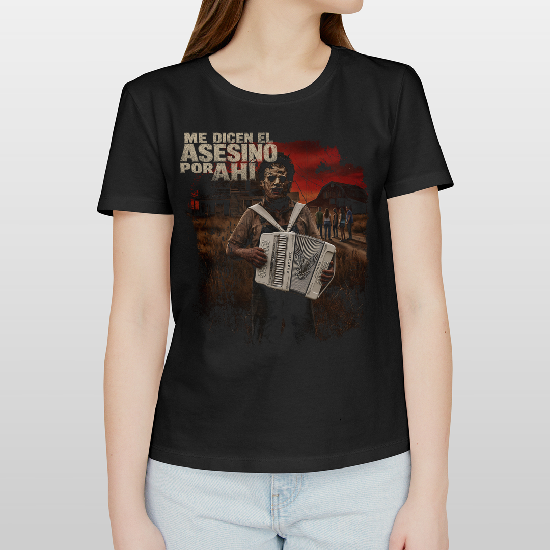 Playera Leatherface – Me Dicen el Asesino