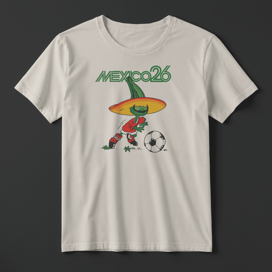 Playera México 26 – Piqué Retro
