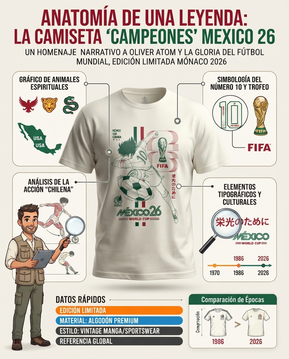 Playera Supercampeones México